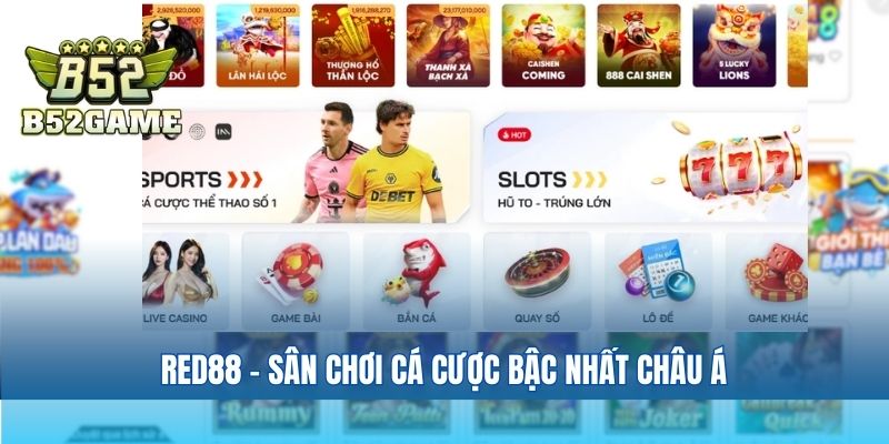 Red88 - Sân chơi cá cược bậc nhất Châu Á