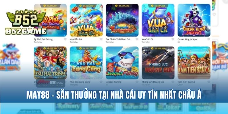 May88 - Săn thưởng tại nhà cái uy tín nhất Châu Á
