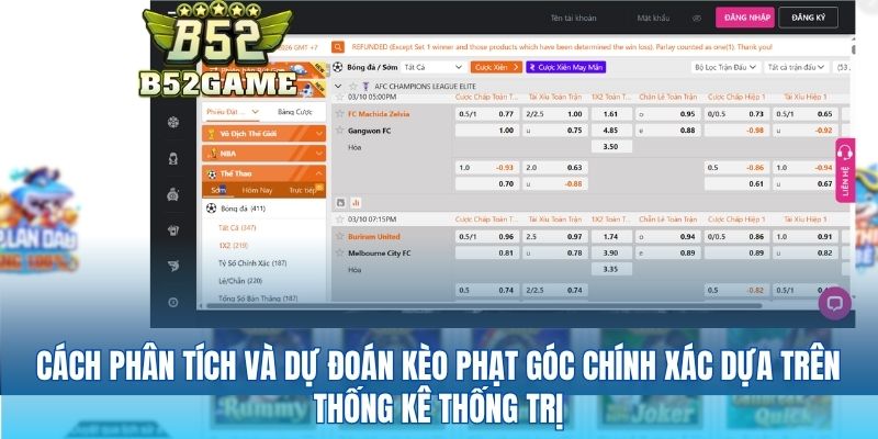 Cách Phân Tích Và Dự Đoán Kèo Phạt Góc Chính Xác Dựa Trên Thống Kê Thống Trị