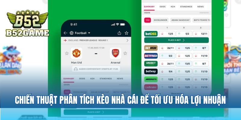 Chiến Thuật Phân Tích Kèo Nhà Cái Để Tối Ưu Hóa Lợi Nhuận